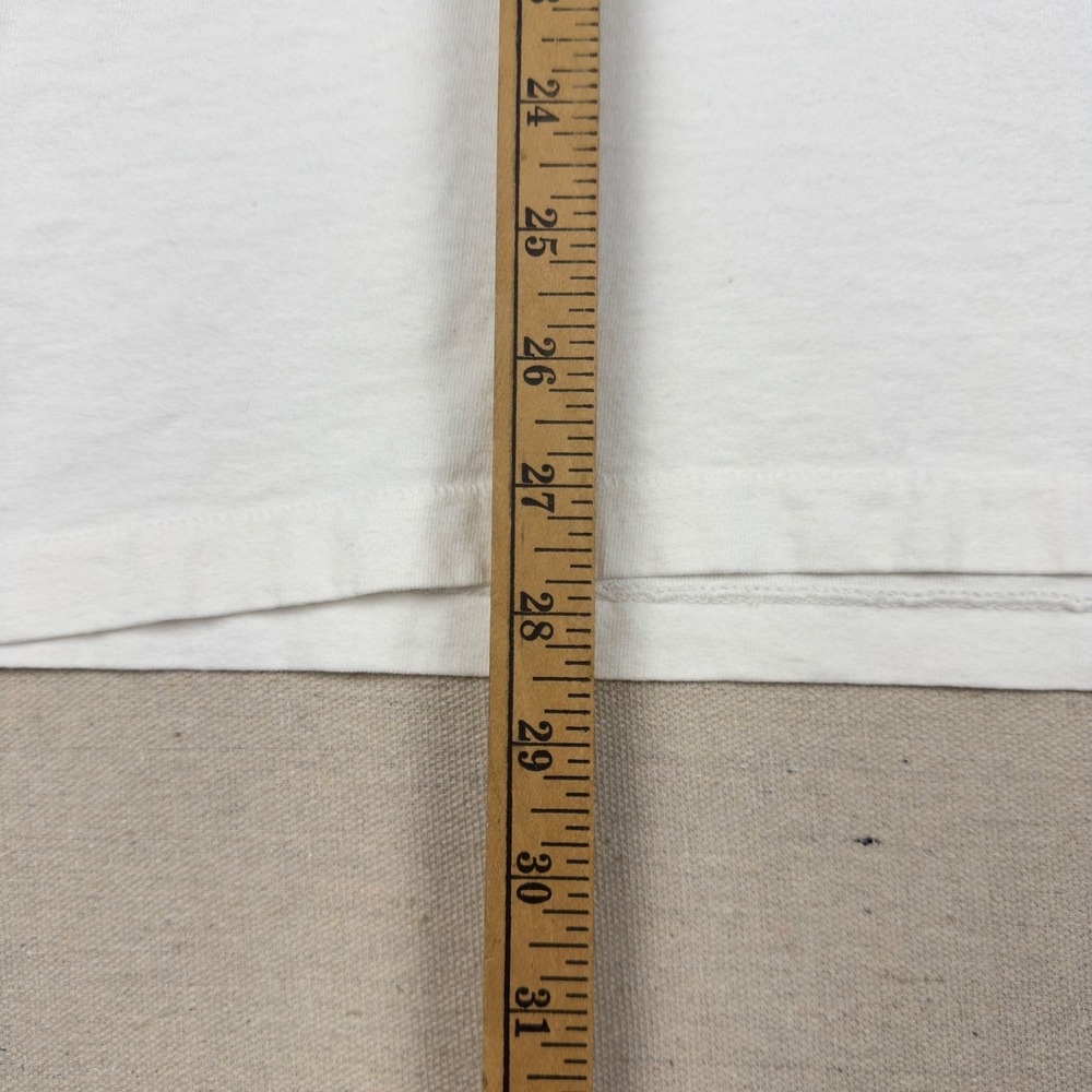 Vtg 1994 Olympic Day Run T-Shirt USA Made Single Stitch White Men's L Jogging - Picture 9 of 10